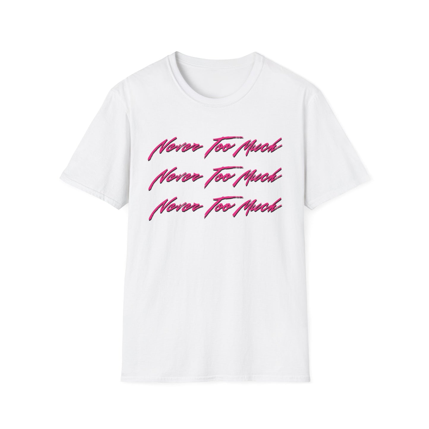 Never Too Much Luther Vandross T Shirt – Lichtgewicht