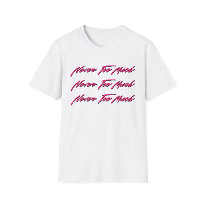 Never Too Much Luther Vandross T Shirt – Lichtgewicht