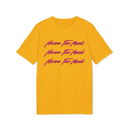 Never Too Much Luther Vandross T Shirt (Premium Biologisch)