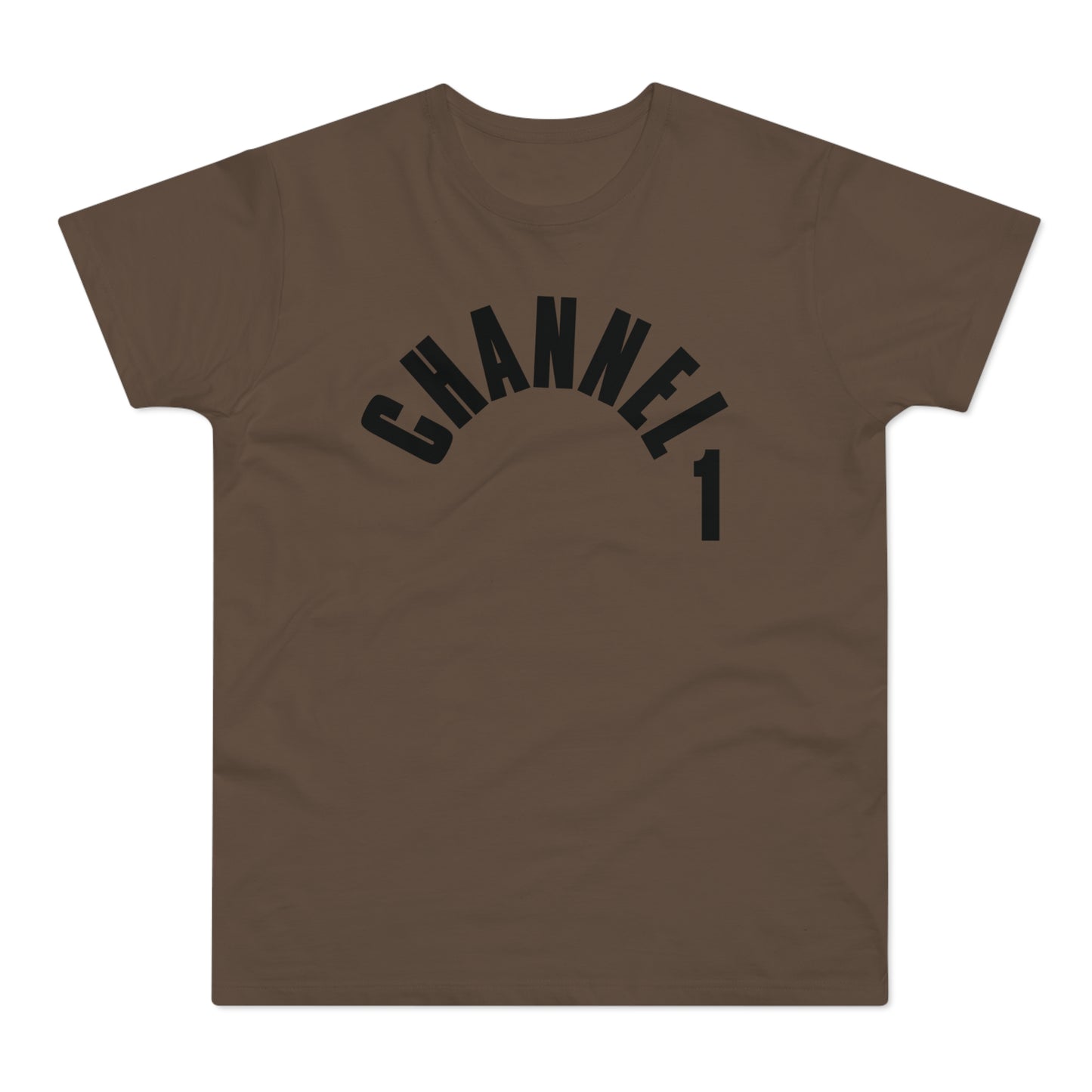 Channel 1 Records T Shirt (Standaard Gewicht)
