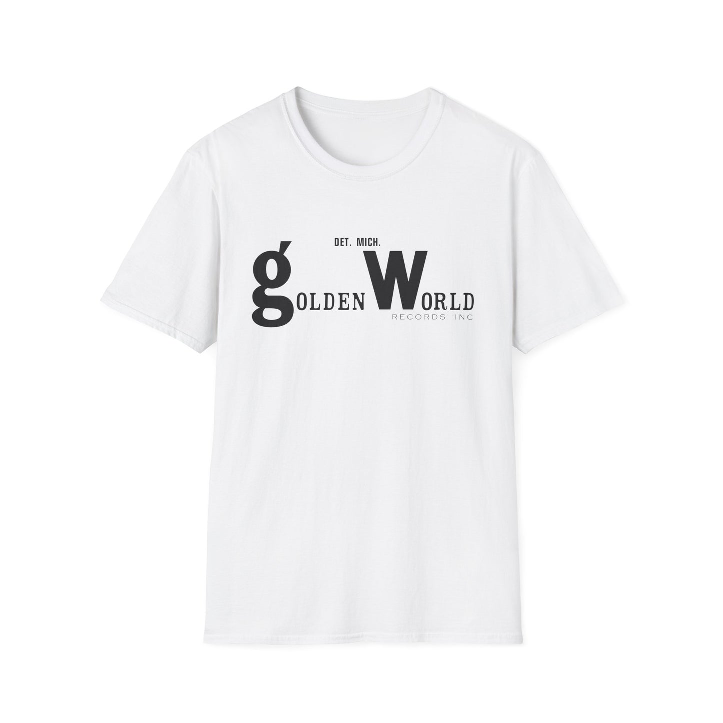 Golden World Records T Shirt (S) - BLACK FRIDAY - NOG SLECHTS 1 STUK – 50% KORTING
