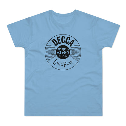 Decca Records Long Play T Shirt (Standaard Gewicht)