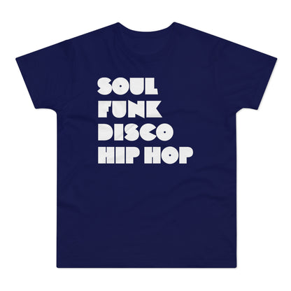 Soul Funk Disco Hip Hop T Shirt (Standaard Gewicht)