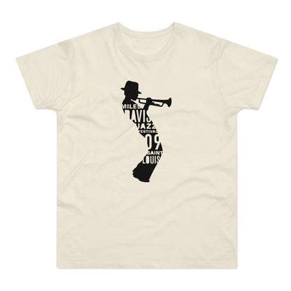 Miles Davis T Shirt (Standaard Gewicht) Design 2