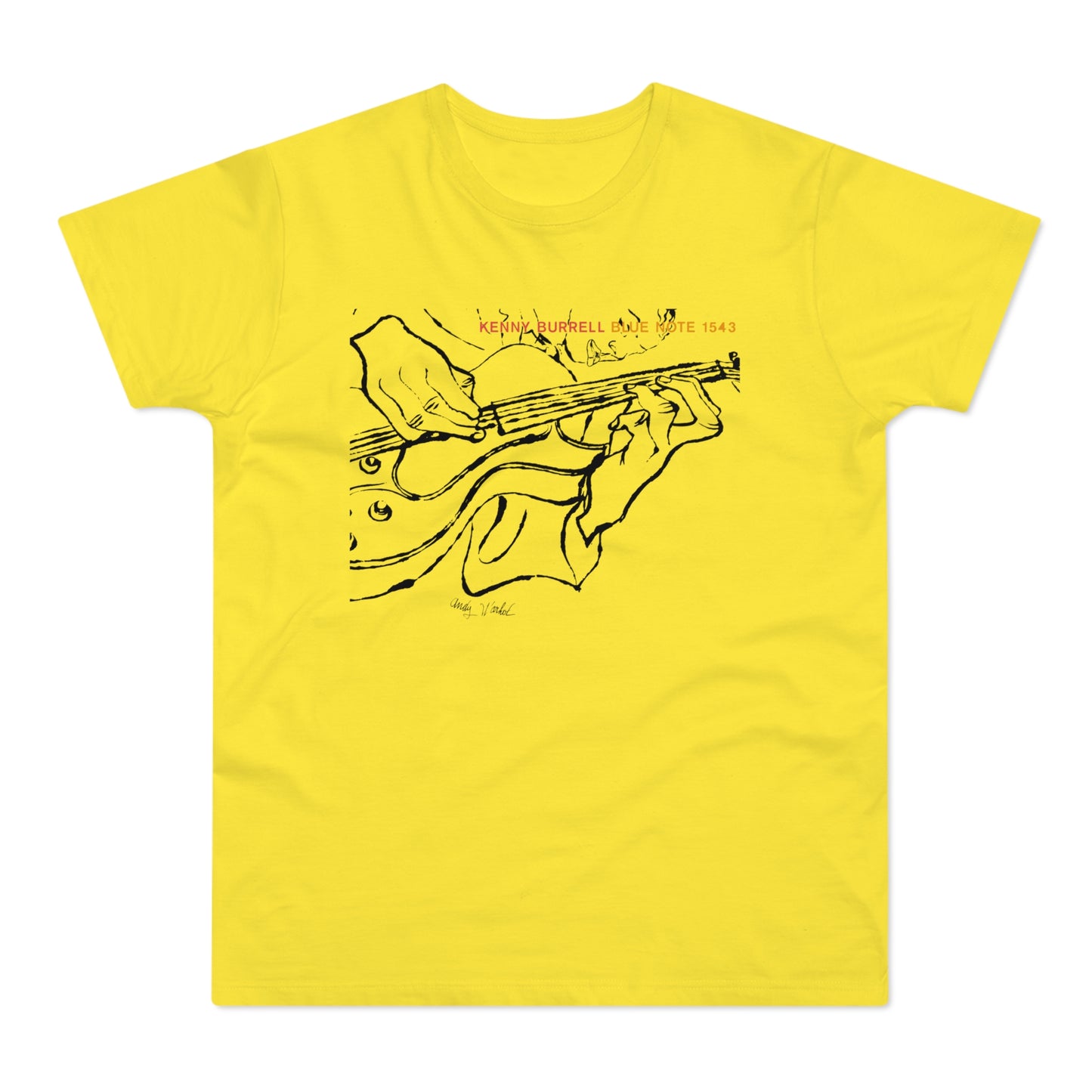 Kenny Burrell T Shirt (Standaard Gewicht)