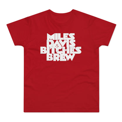 Bitches Brew Miles Davis T Shirt (Standaard Gewicht)