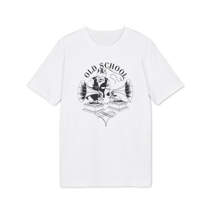 Old School DJ T Shirt (Premium Biologisch)