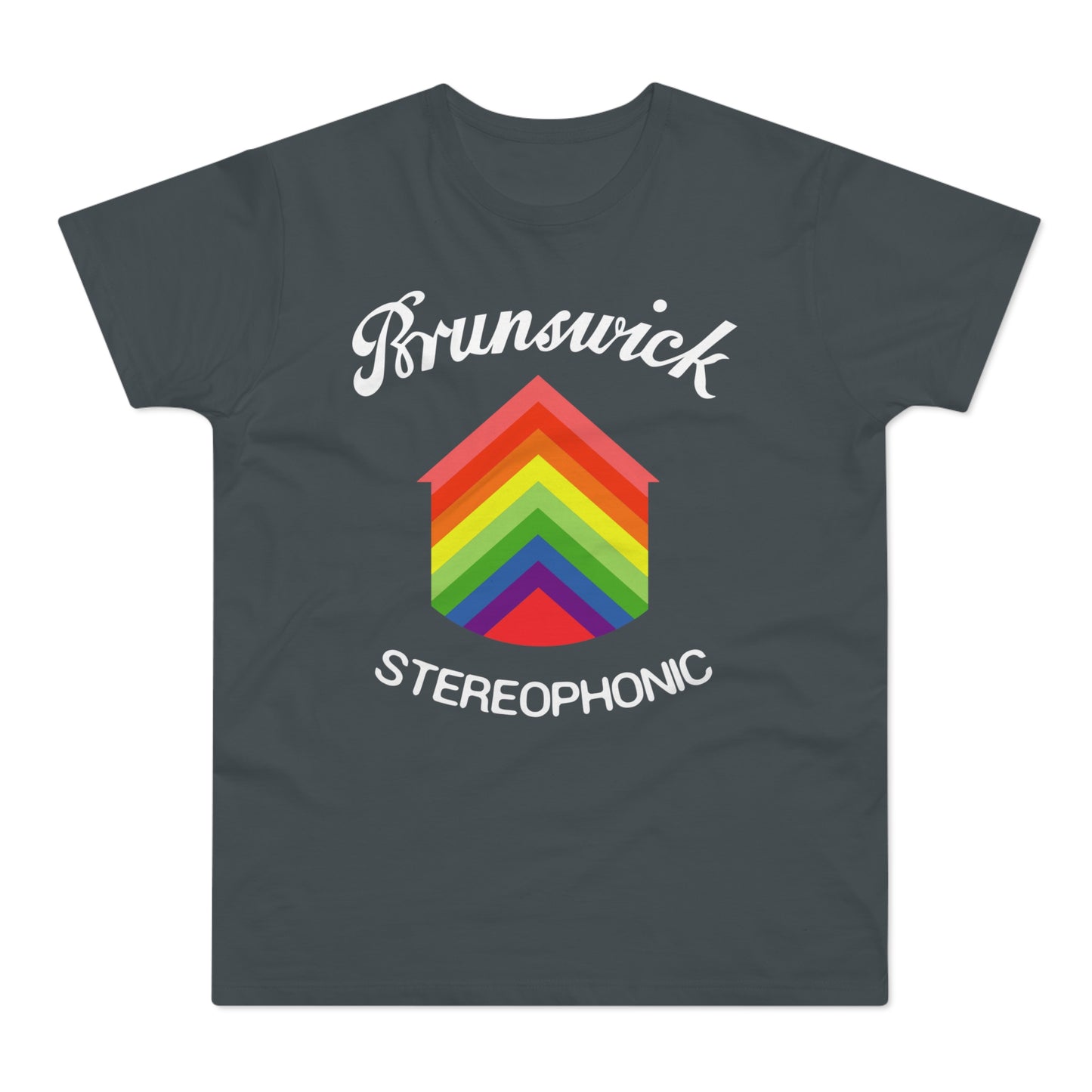 Brunswick Records Stereophonic T Shirt (Standaard Gewicht)