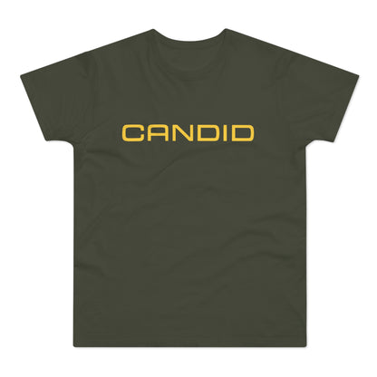 Candid Records T Shirt (Standaard Gewicht)