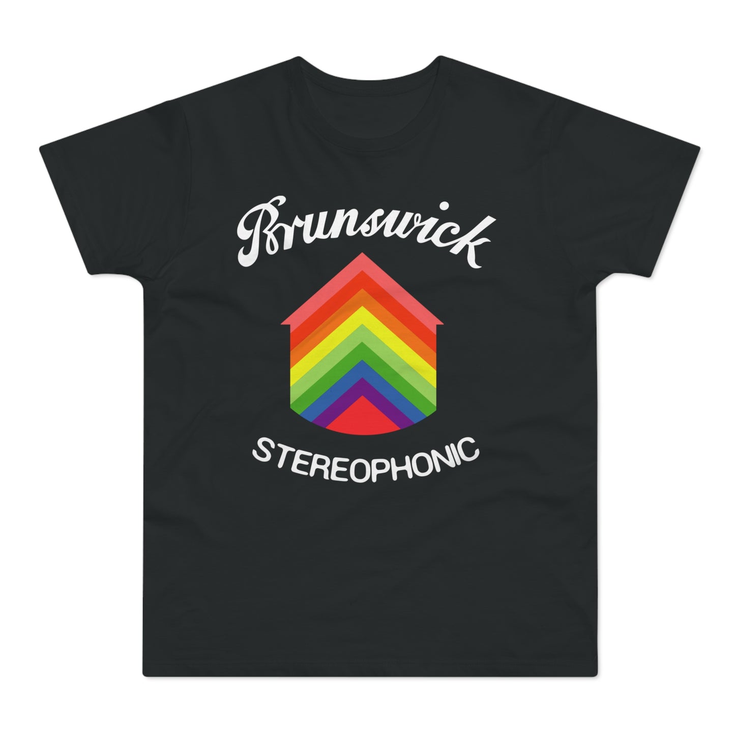 Brunswick Records Stereophonic T Shirt (Standaard Gewicht)