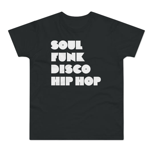Soul Funk Disco Hip Hop T Shirt (Standaard Gewicht)