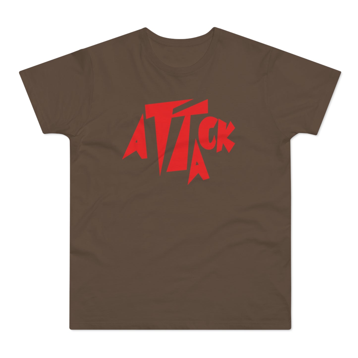 Attack Records T Shirt (Standaard Gewicht)