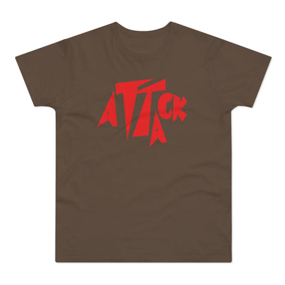 Attack Records T Shirt (Standaard Gewicht)