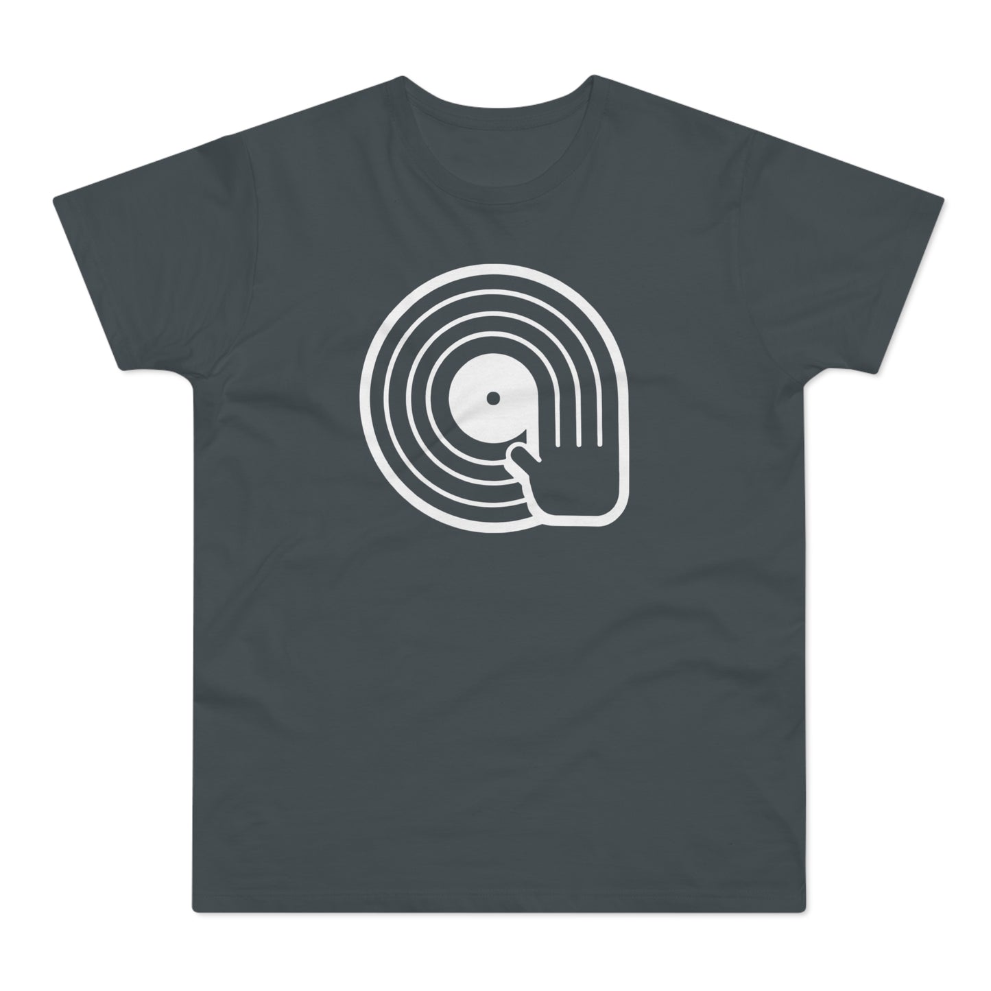 Vinyl Scratching T Shirt (Standaard Gewicht)
