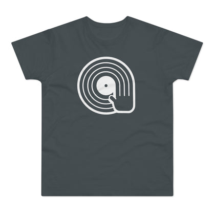 Vinyl Scratching T Shirt (Standaard Gewicht)