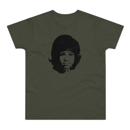 Aretha Franklin T Shirt (Standaard Gewicht)