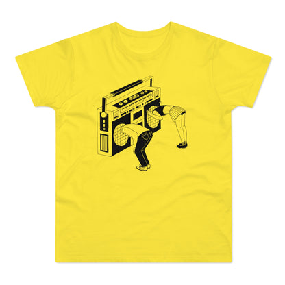 Ghetto Blaster T Shirt (Standaard Gewicht)