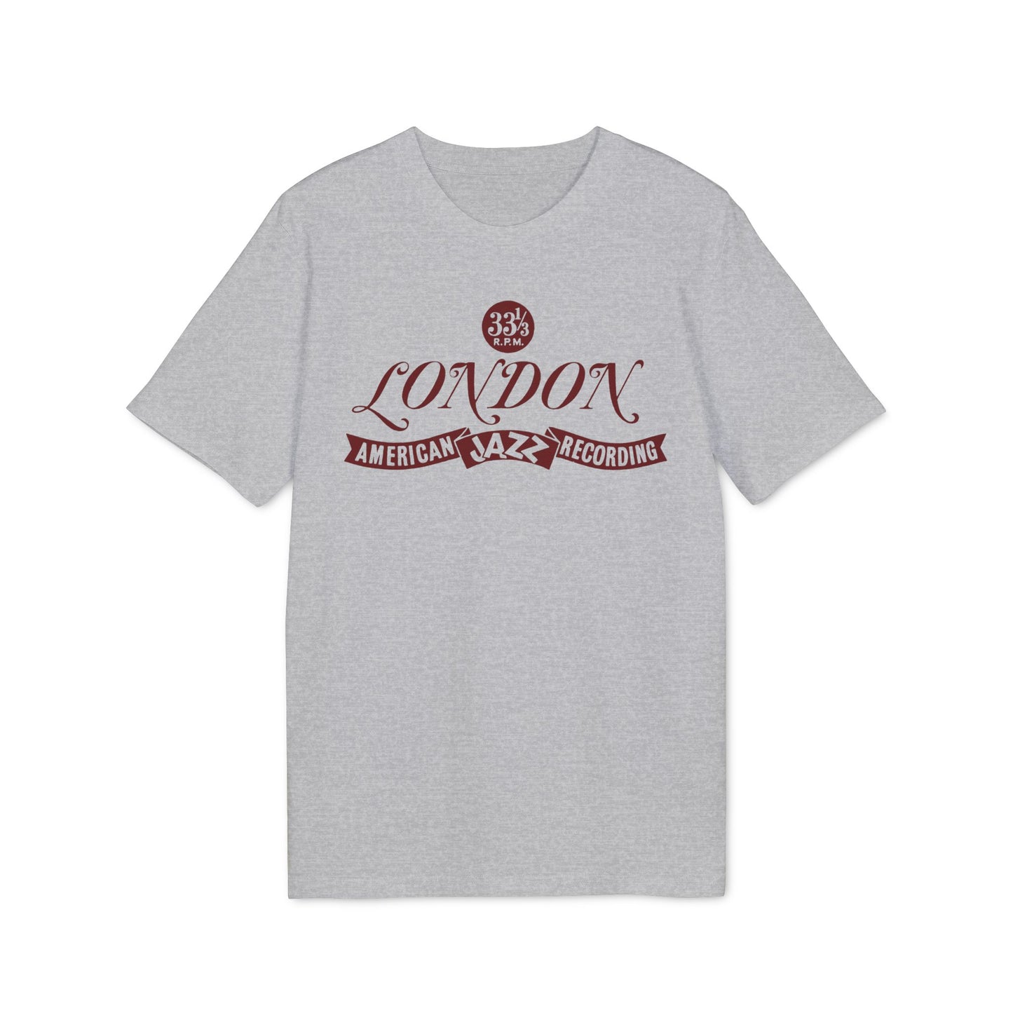London American Jazz Records T Shirt (Premium Biologisch)