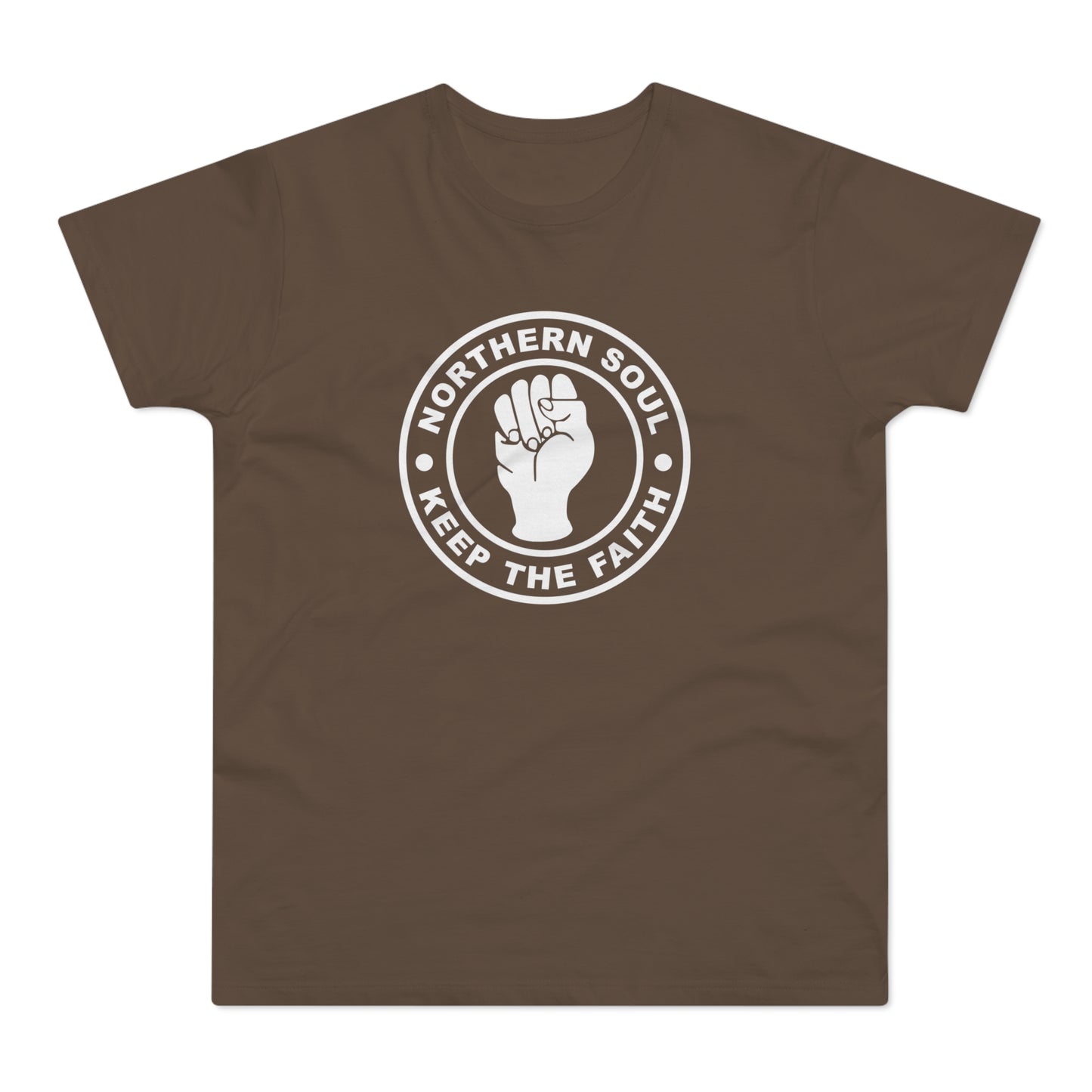 Northern Soul Keep The Faith T Shirt (Standaard Gewicht)
