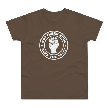 Northern Soul Keep The Faith T Shirt (Standaard Gewicht)