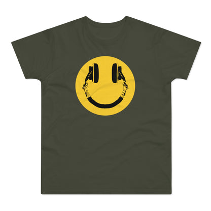 Smiley Acid House T Shirt (Standaard Gewicht)