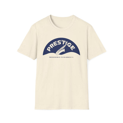 Prestige Records T Shirt – Lichtgewicht Saxophone Design