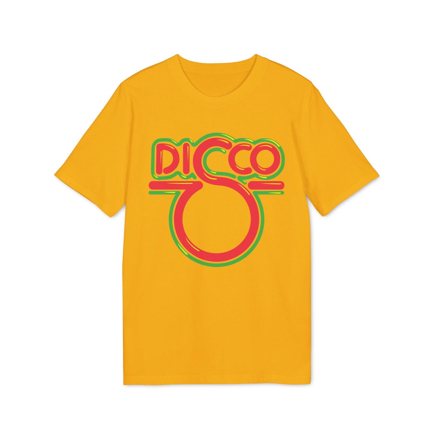 Disco Single T Shirt (Premium Biologisch)