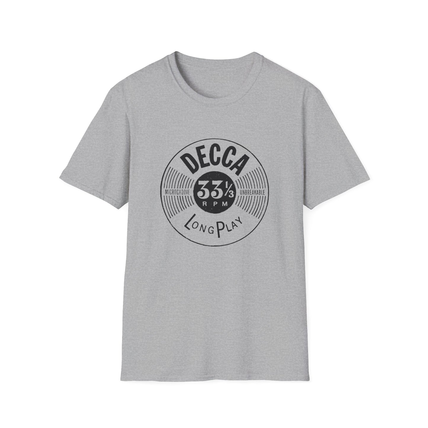 Decca Records Long Play T Shirt – Lichtgewicht