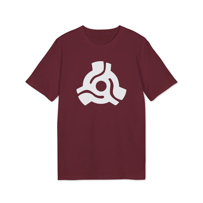 45 Record Adaptor T Shirt (Premium Biologisch)
