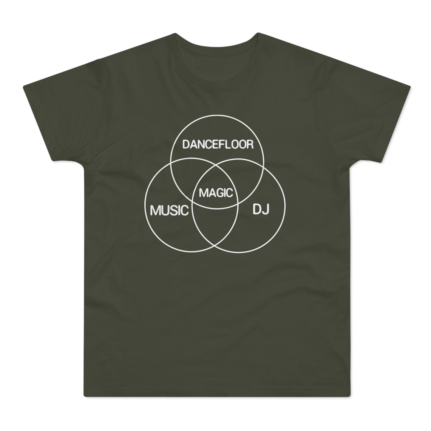 Magic Venn Diagram T Shirt (Standaard Gewicht)
