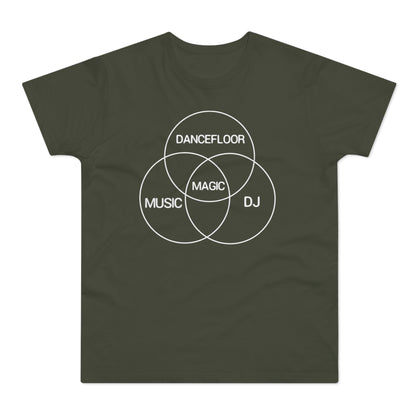 Magic Venn Diagram T Shirt (Standaard Gewicht)