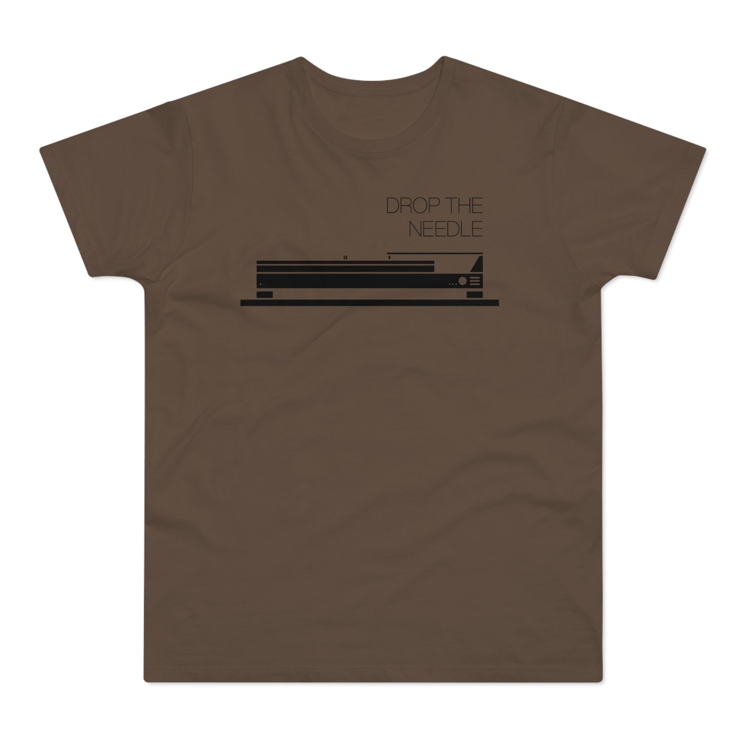Drop The Needle T Shirt (Standaard Gewicht)