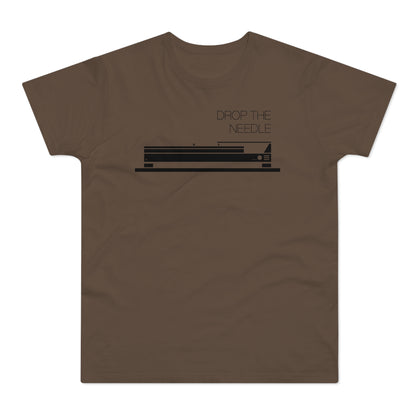 Drop The Needle T Shirt (Standaard Gewicht)