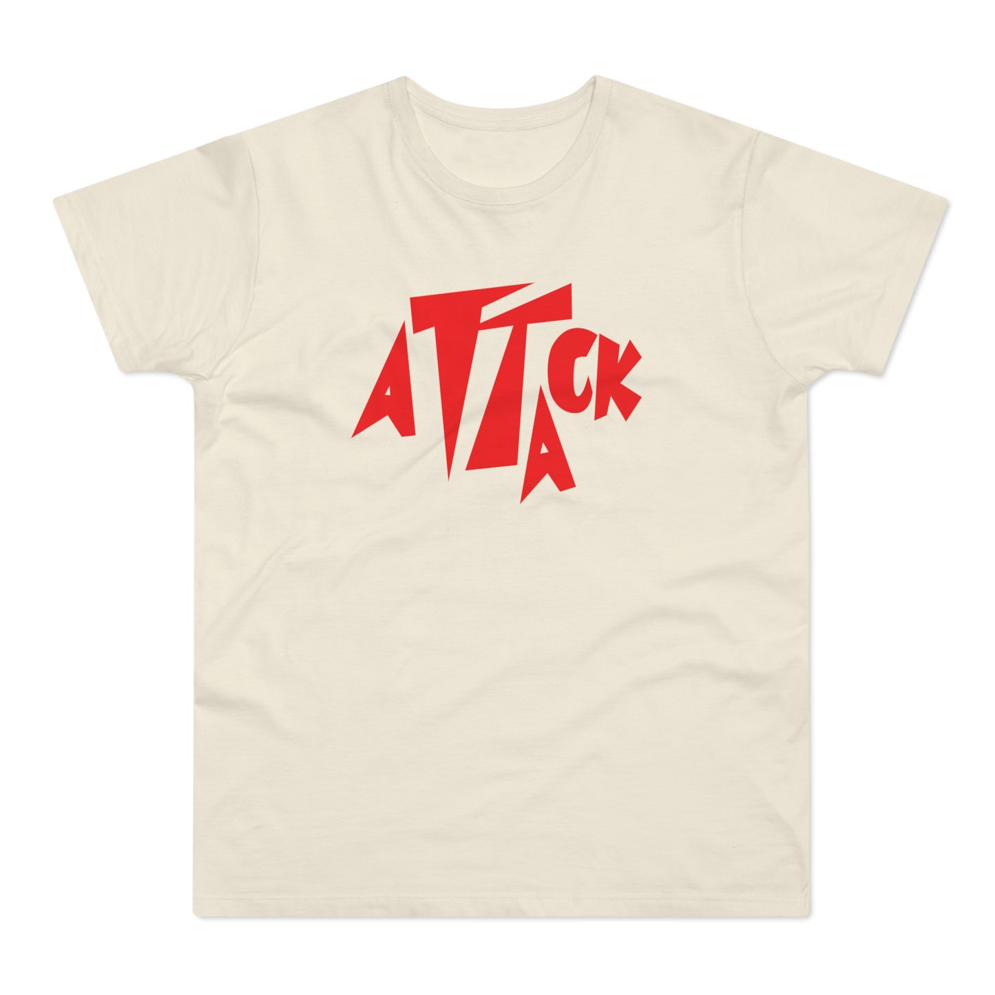 Attack Records T Shirt (S) - BLACK FRIDAY - NOG SLECHTS 1 STUK - 40 % KORTING