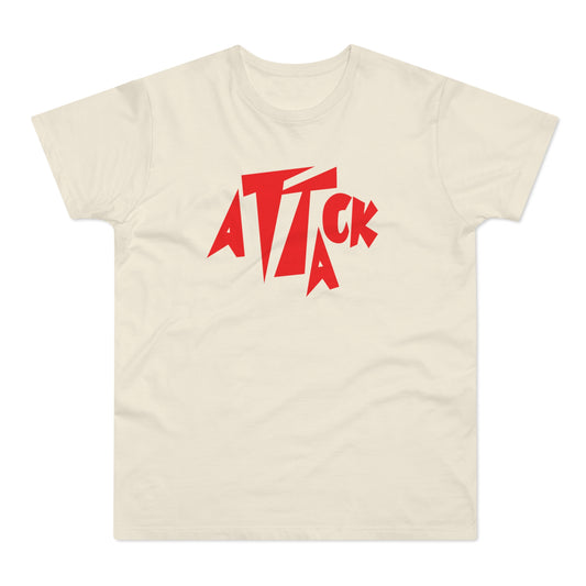 Attack Records T Shirt (S) - BLACK FRIDAY - NOG SLECHTS 1 STUK - 40 % KORTING