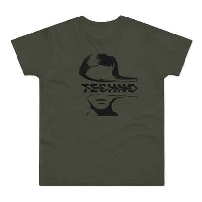 Techno Girl T Shirt (Standaard Gewicht)