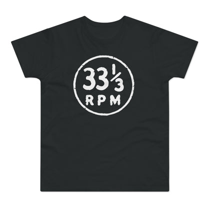 33 1/3 RPM T Shirt (Standaard Gewicht)