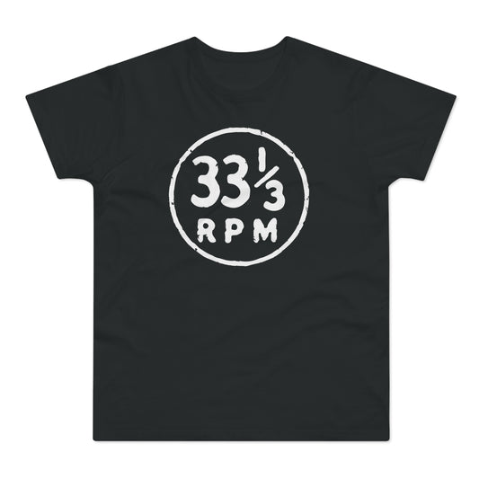 33 1/3 RPM T Shirt (Standaard Gewicht)