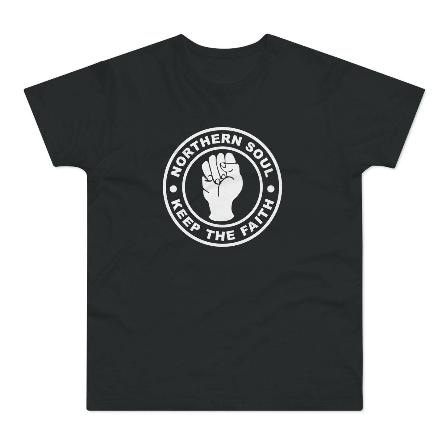 Northern Soul Keep The Faith T Shirt (Standaard Gewicht)