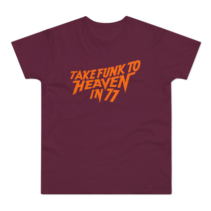 Parliament "Take Funk To Heaven" T Shirt (Standaard Gewicht)