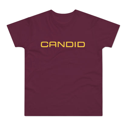 Candid Records T Shirt (Standaard Gewicht)