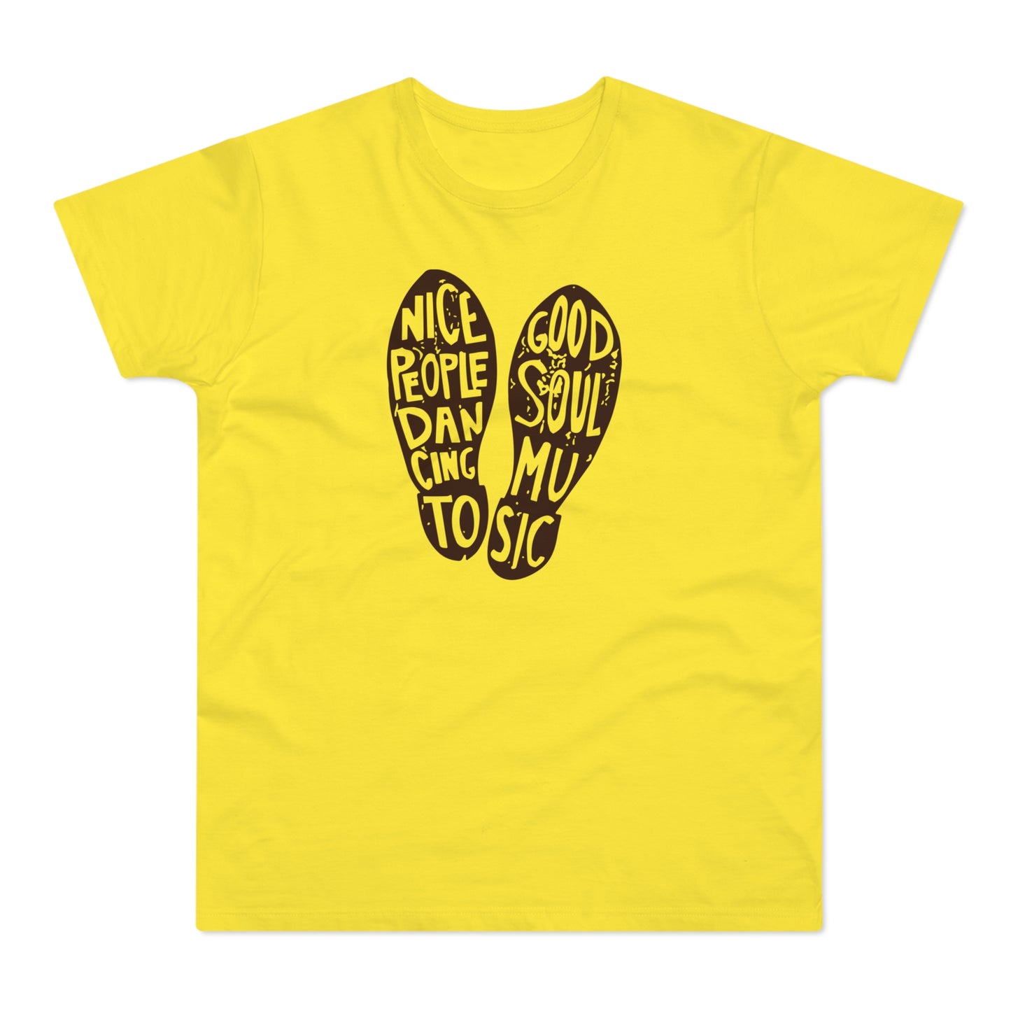 Nice People Dancing To Soul Music T Shirt (Standaard Gewicht)