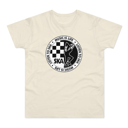 Music Is Life T Shirt (Standaard Gewicht)