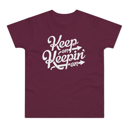 Keep On Keepin' On T Shirt (Standaard Gewicht)