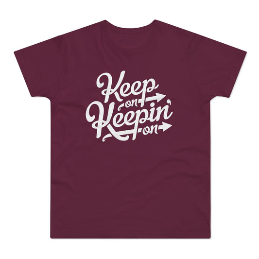 Keep On Keepin' On T Shirt (Standaard Gewicht)