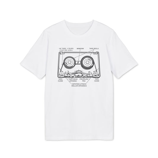 How It Works: Cassette Tape T Shirt (Premium Biologisch)
