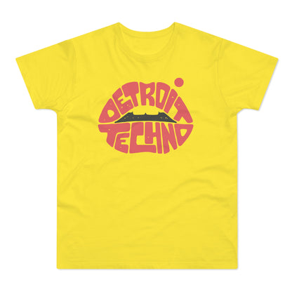 Detroit Techno T Shirt (Standaard Gewicht)