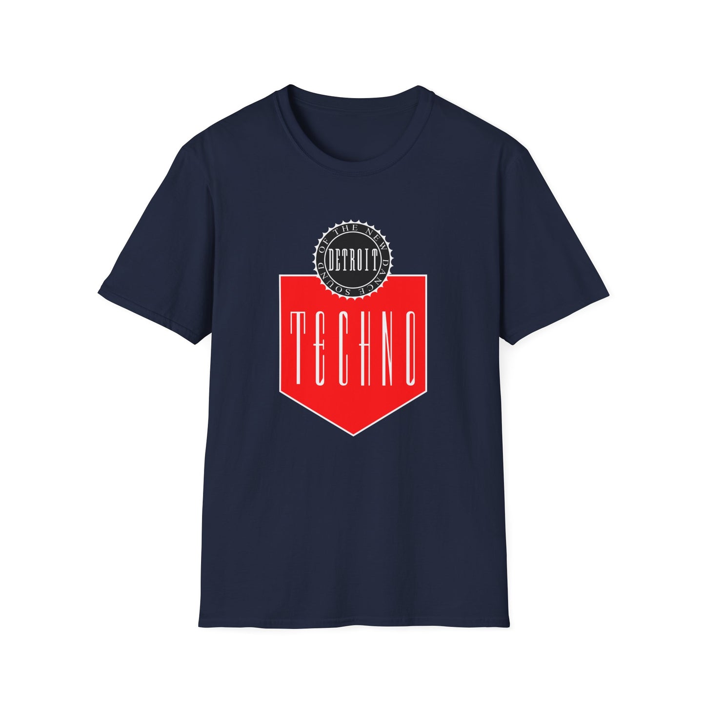 Detroit Sound Of Techno T Shirt (M) - BLACK FRIDAY - NOG SLECHTS 1 STUK – 50% KORTING