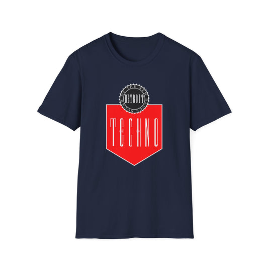 Detroit Sound Of Techno T Shirt (2XL) - BLACK FRIDAY - NOG SLECHTS 1 STUK – 50% KORTING