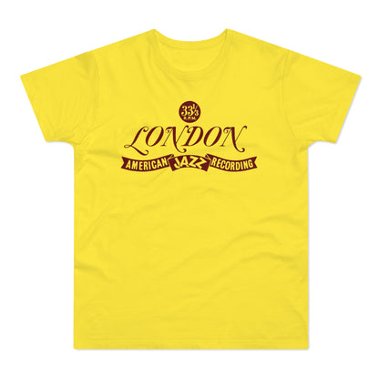 London American Jazz Records T Shirt (Standaard Gewicht)